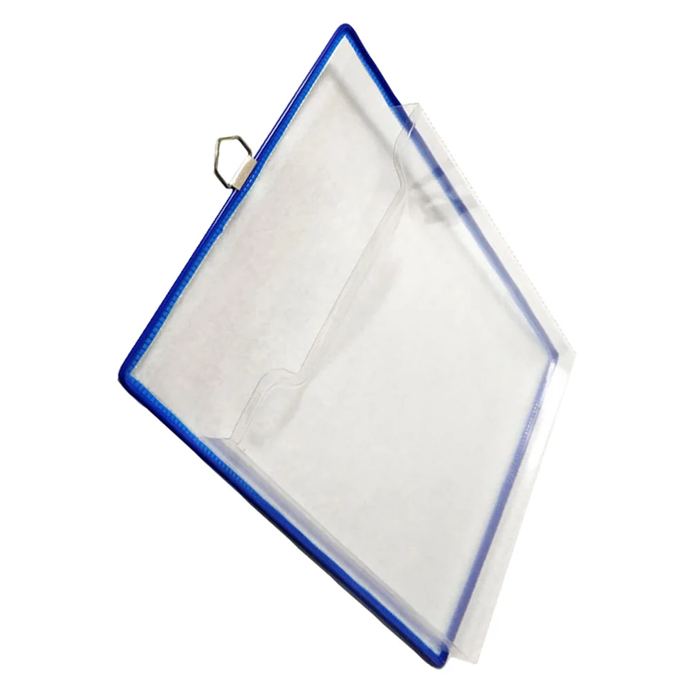 

Clear Plastic Storage Bags Receipt Organizer Office File Folder Hanging Document