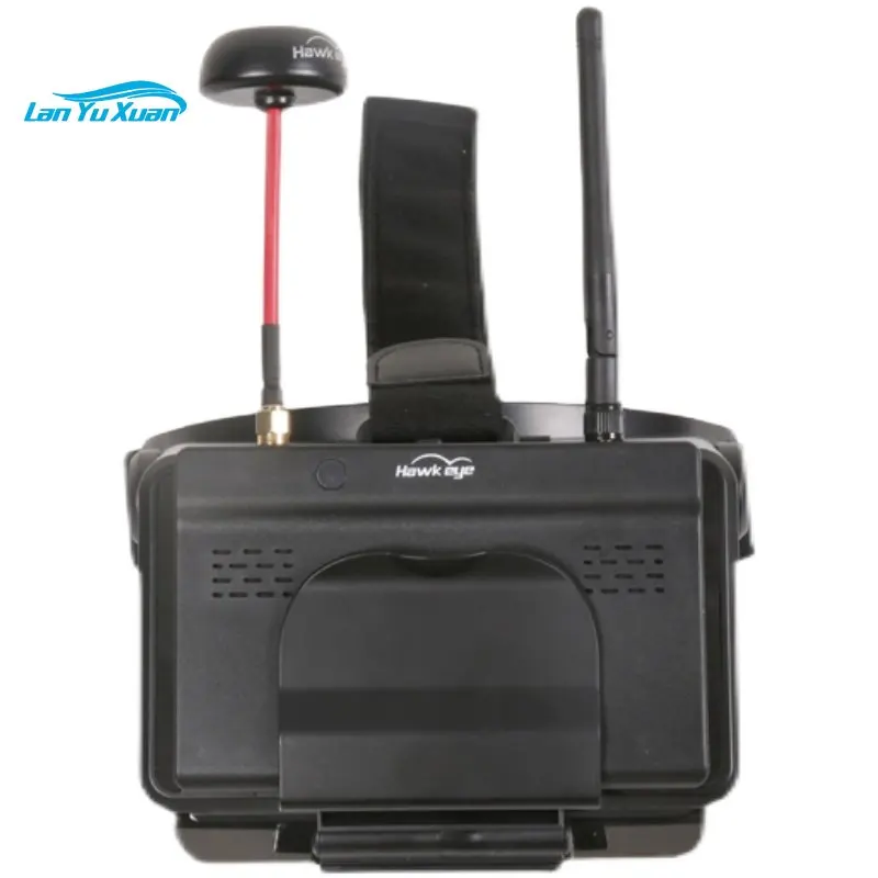 

Eagle Eye 2020AR Head Wearing Traverse Machine FPV Video Glasses Suitable for Myopia 5.8G Dual Receiver Refractive Design