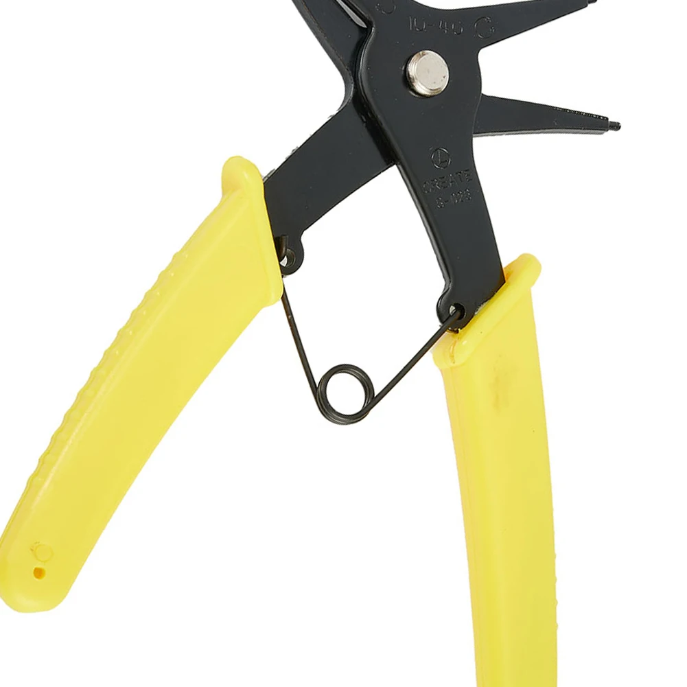 

Circlip Plier 135mm Two-In-One Tool Steel For Internal And External Snap Rings Retaining Ring Pliers Ring Pliers