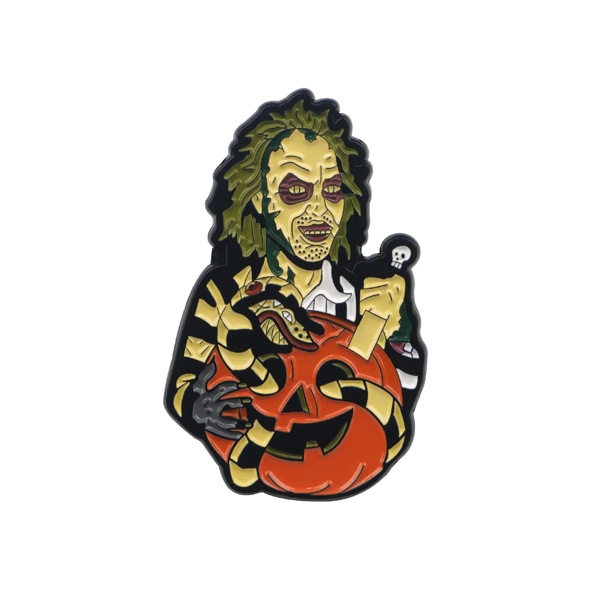 Ювелирные булавки из фильма ужасов для рюкзаков эмалированные с лацканами