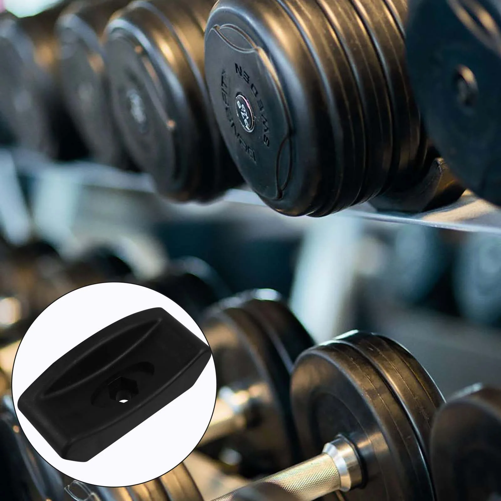 

4 Pcs Medicine Ball Stand Dumbbell Racks Kettlebell Storage Holders Plastic Handheld