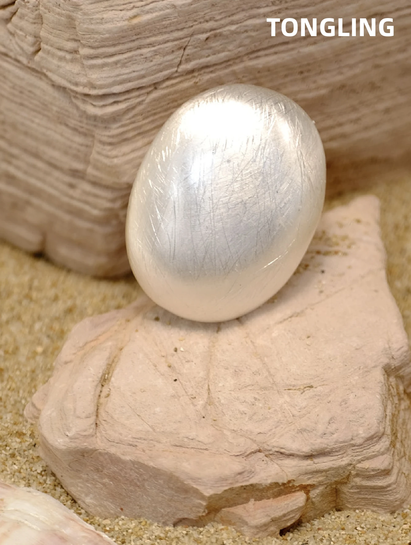 Винтажные геометрические овальные кольца для женщин матовые регулируемые