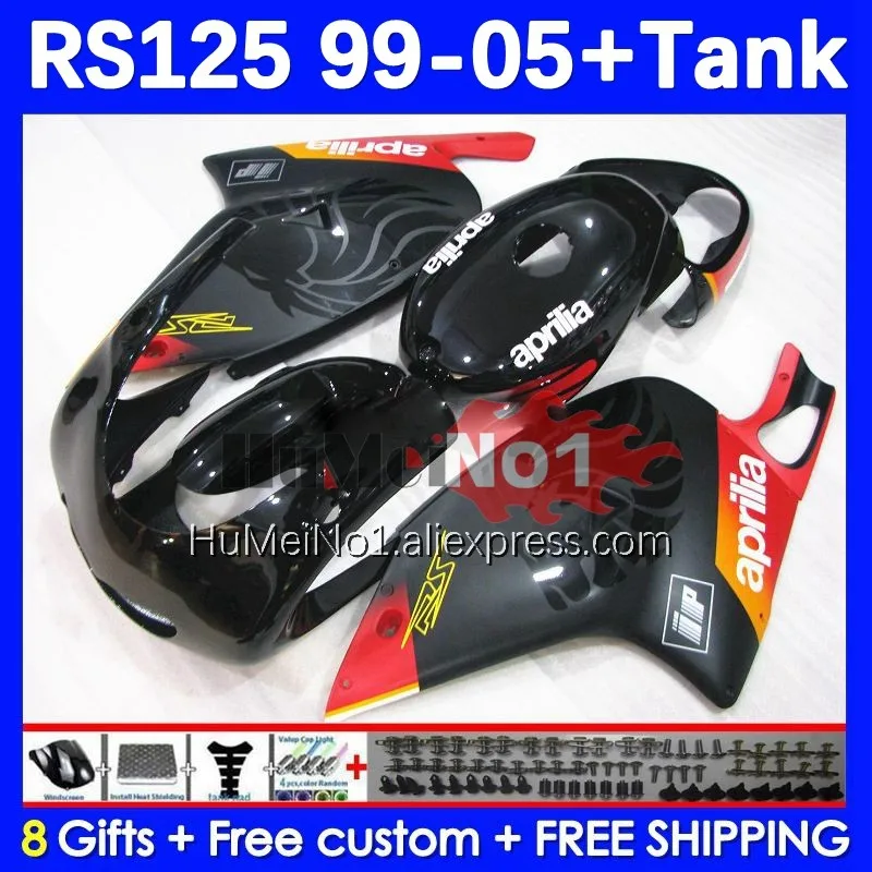 

RS125R для Aprilia RS 125 R RR RS4 RS-125 31No.55 RS125 99 00 01 02 03 04 05 1999 2000 2001 2002 2003 2005 обтекатель черный красный