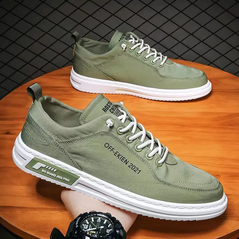 

Men Vulcanize Shoes New Fahsion Classic Platform Shoes Canvas Shoes for Male Anti-Odor Men Casual Shoes Flats Hard-Wearing