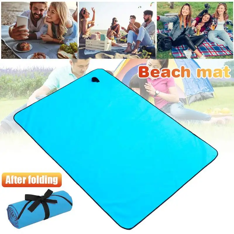 

150x200cm Outdoor Folding Camping Mat Portable Waterproof Foam Sitting Pad Beach Mat Moisture-proof Heat Insulation Cooling Cush
