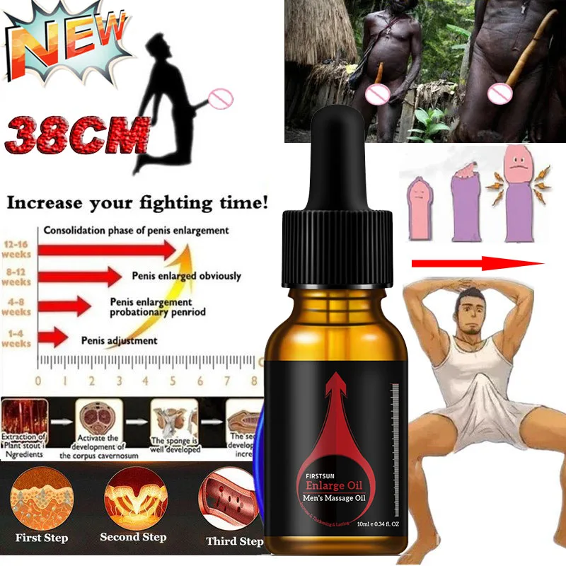 

High Quality Penis Thickening Growth Increase Male Enlargement Oil Big Dick Cock Erection Enhance Men Repair Health Care