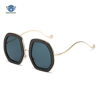 teenyoun 2022 new fashion ins sunglasses retro square mens and womens glasses shades online popular street photo sun glasses