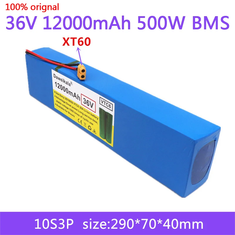

36V 18650 Battery pack Scooter Battery Pack for Xiaomi Mijia M365 36V battery 12000mAh Battery pack Electric Scooter BMS Board