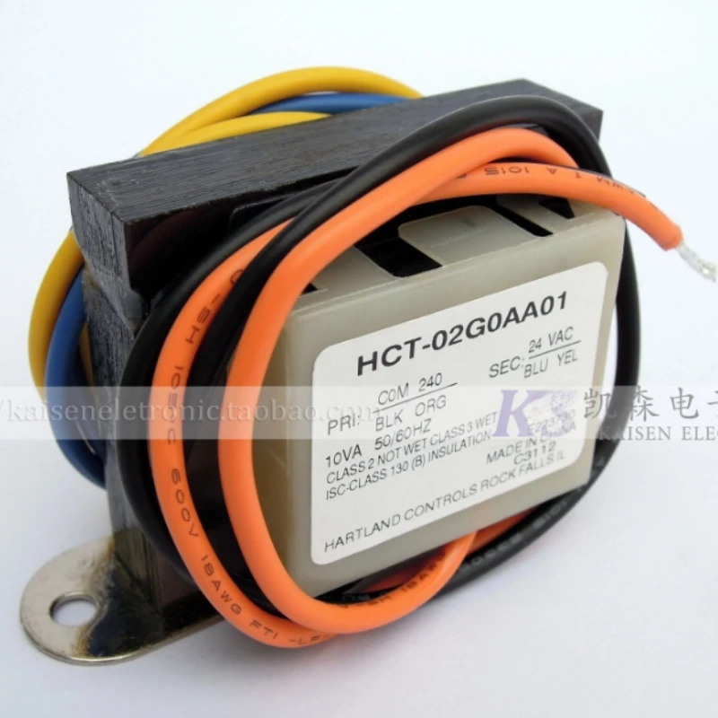 Фото 10 ВА 240 В до 24 В 50/60 Гц HCT-02G0 изолированный трансформатор UL Hartland Controls №1