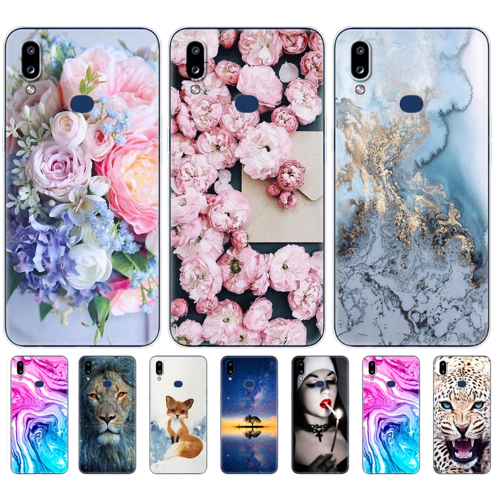 Cases For Samsung A10S A10 Case Soft Silicon Back Cover Phone Case For Samsung Galaxy A10S GalaxyA10S a10 A107F animal tiger cat