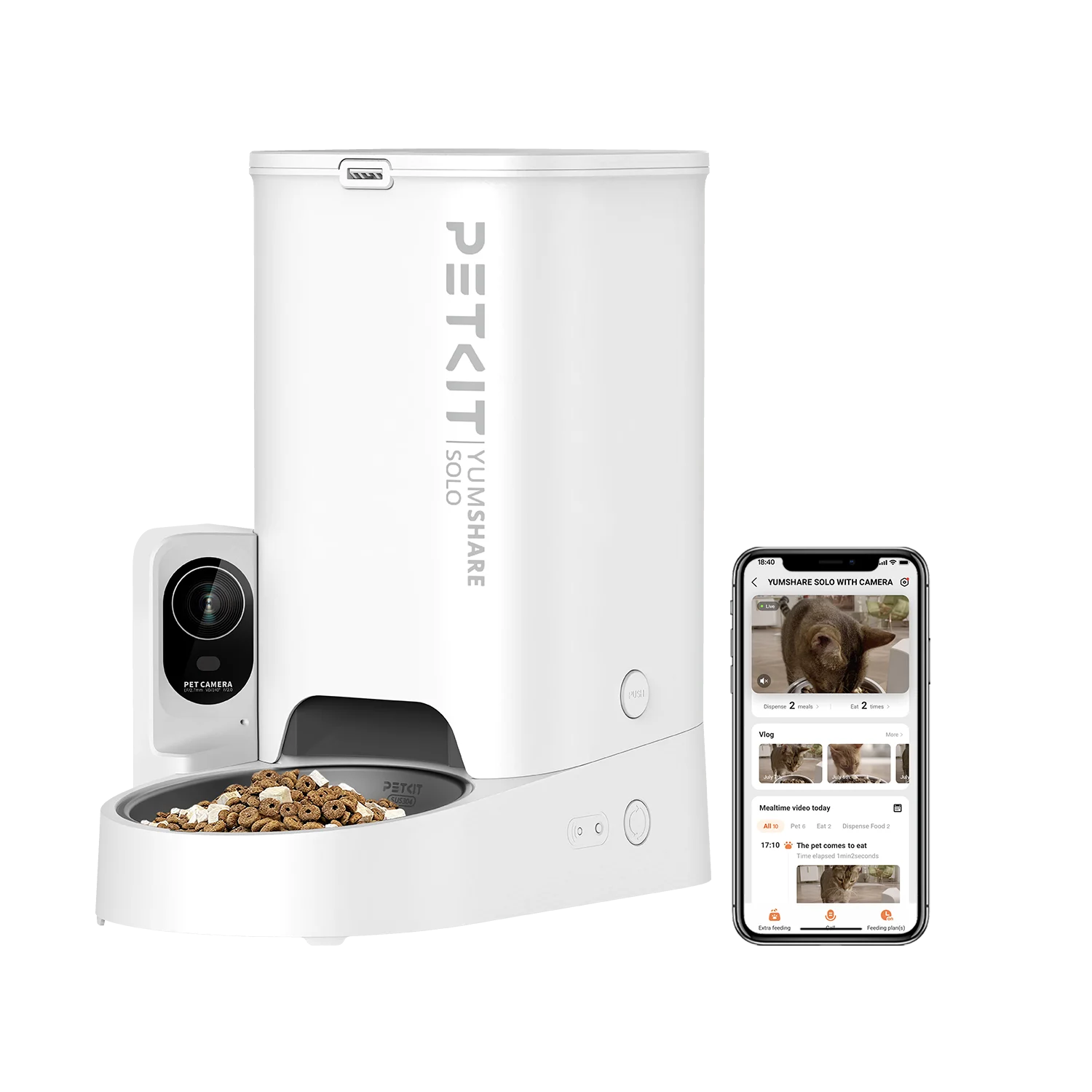 Petkit Новинка осени 2023 авторизованный товар Заводская поставка YumShare двойная