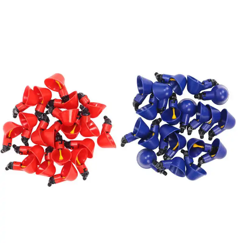 

Automatic Chicken Drinkers Leakproof Plastic Chicken Water Cups for Hen for Quail for Geese