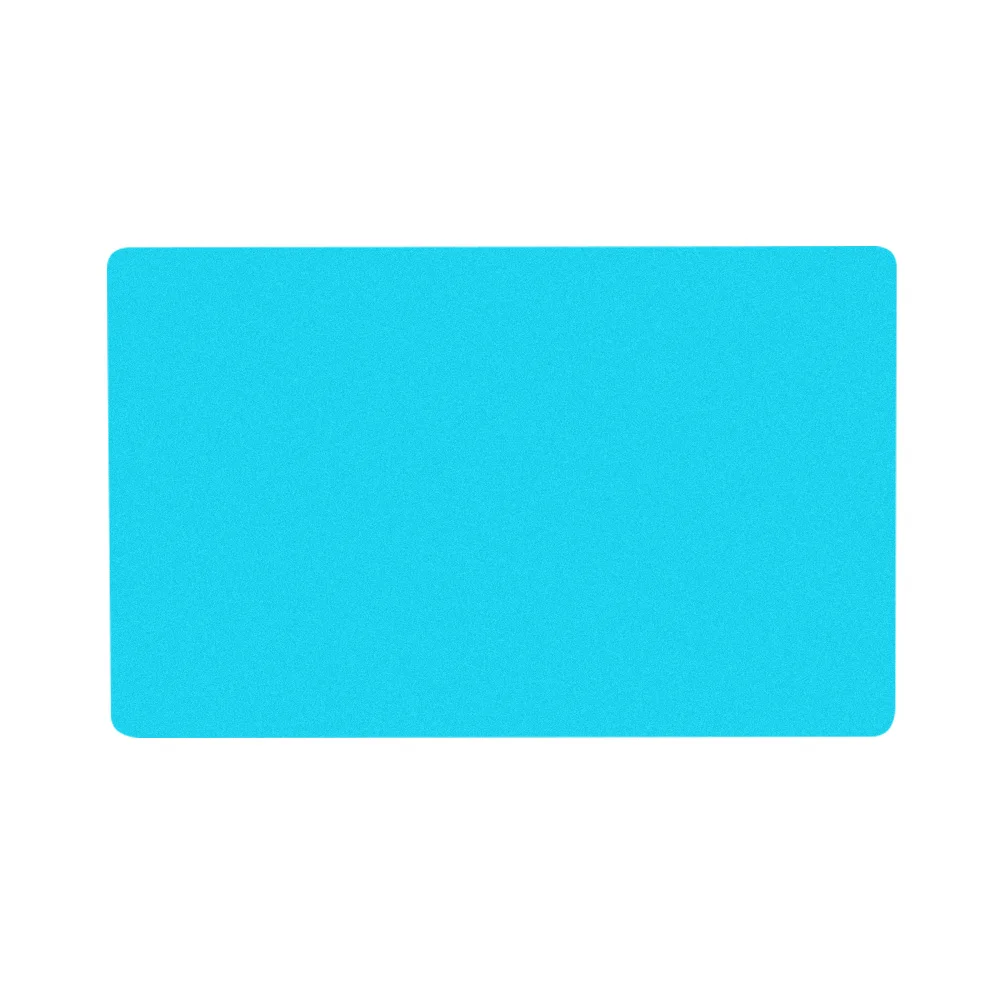 

100pcs Name Engraved Blank Card Aluminium Alloy Smooth Rustproof Business Visiting Flat Accessories Marking Parts Identity