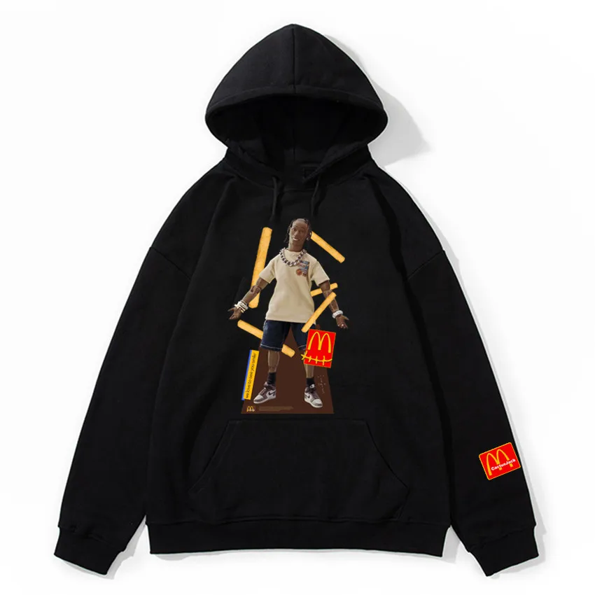 

Hip Hop Fashion Cactus Jack Mens Hoodies Sweatshirts Men Harajuku Cotton Pullover Oversized Sweat Shirt Streetwear Hoody