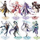 Фигурка аниме Genshin Impact, новинка, Shenhe Yunjin Arataki Прокат, акриловая подставка, модель для косплея, настольное украшение, стоячий знак, подарки для фанатов