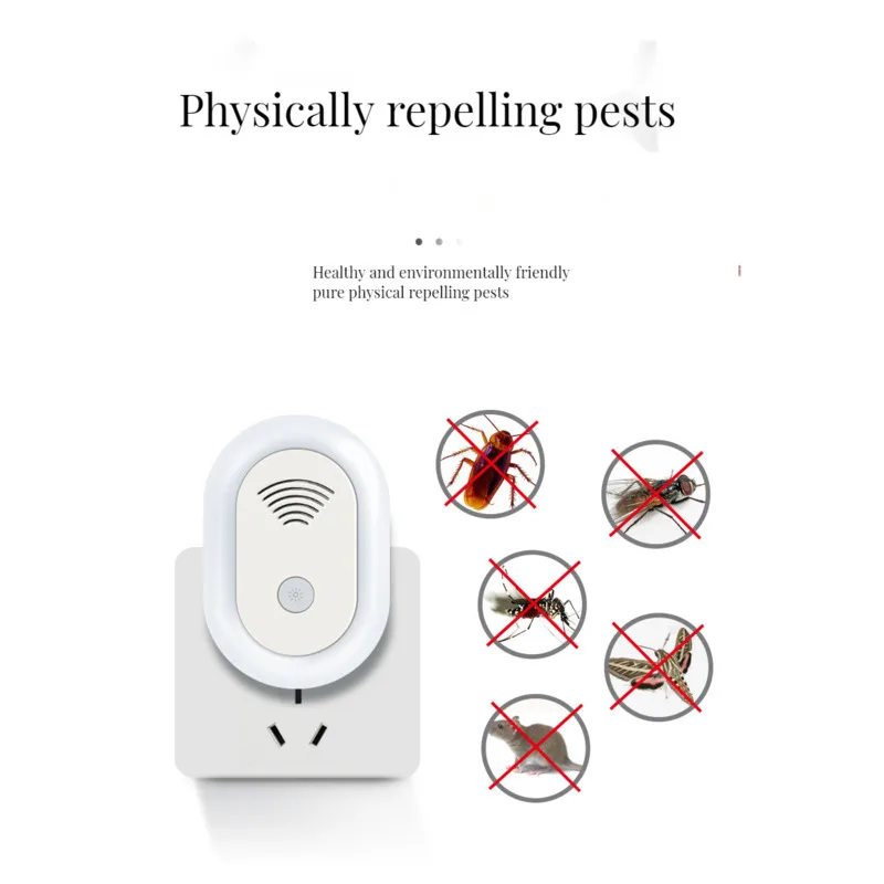 Новинка 2022 года домашний ультразвуковой репеллент Mijia Youpin для крыс комаров