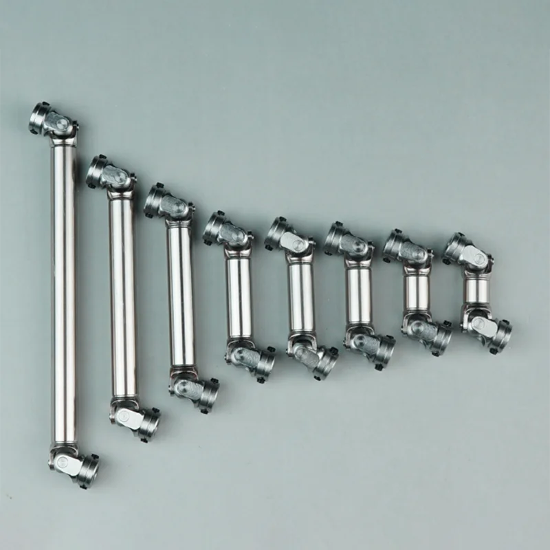 

Metal Drive Shaft Universal Joint Upgrade for 1/14 Tamiya RC Truck Trailer Tipper Scania MAN Benz Actros Volvo Car Diy Parts