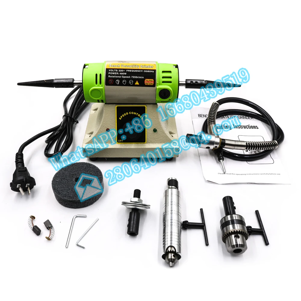 

Jewelry Making Tools Mini Polishing Motor Jewelry Bench Lathe Grinder and polisher Jewelry polishing machine