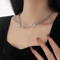 thorns moonstone tassel necklace bracelet design versatile clavicle chain bracelet ladies high end jewelry accessories pendant