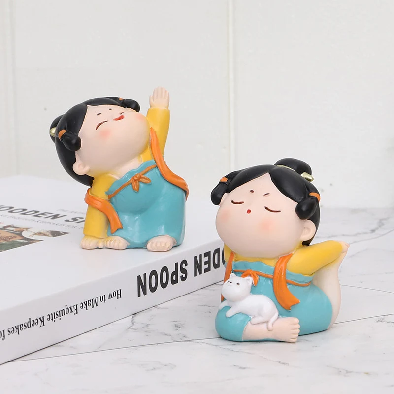 

Figures Girl Statue Home Car Office Shop Desktop Decoration Birthday Xmas Gift Cute Sculpture Christmas Ornaments Decor Figurine