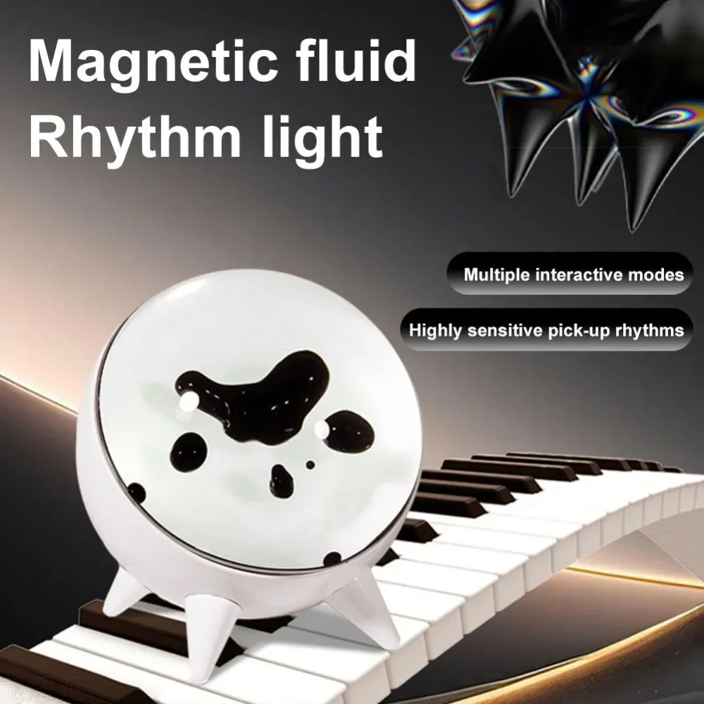 Музыкальная ритм-лампа Ferrofluid звукочувствительная магнитная лампа для захвата