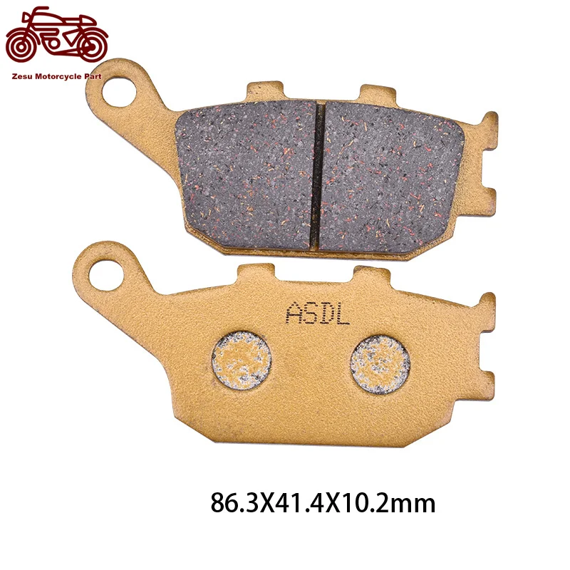 

Motor Bike Front and Rear Ceramic Brake Pads For HONDA 750 Integra Scooter-DCT NC 750 D CB 750 F2N/F2R/F2S/F2T CB Seven Fifty