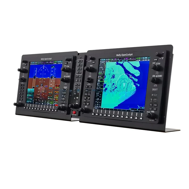 P3D Имитация полета G1000 Встроенный аэрофон PFD/MFD Панель 10 4-дюймовый ЖК-дисплей с