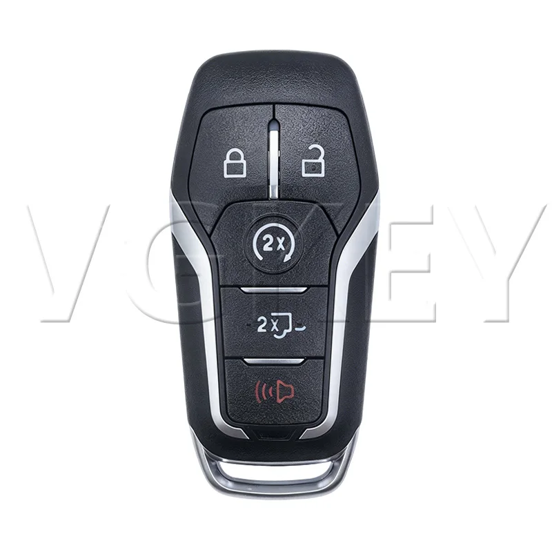 Фото VG для Ford Mondeo, Mustang, Taurus, Edge, Explorer, Escape/Kuga, Escape Flex, F-150 2015-2017, 5-кнопочный корпус заменяемого автомобильного ключа. №4