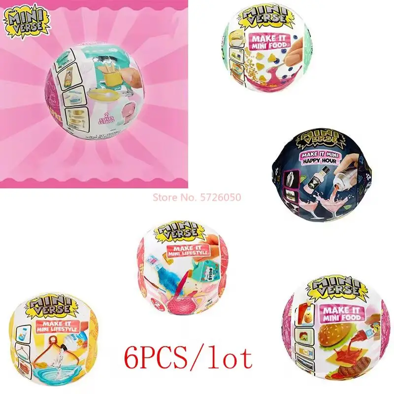 6 шт. Мини-куклы сделай сам