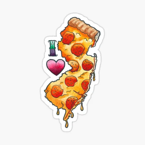 

5 шт., наклейки для Детской бутылки с водой «I Love New Jersey»