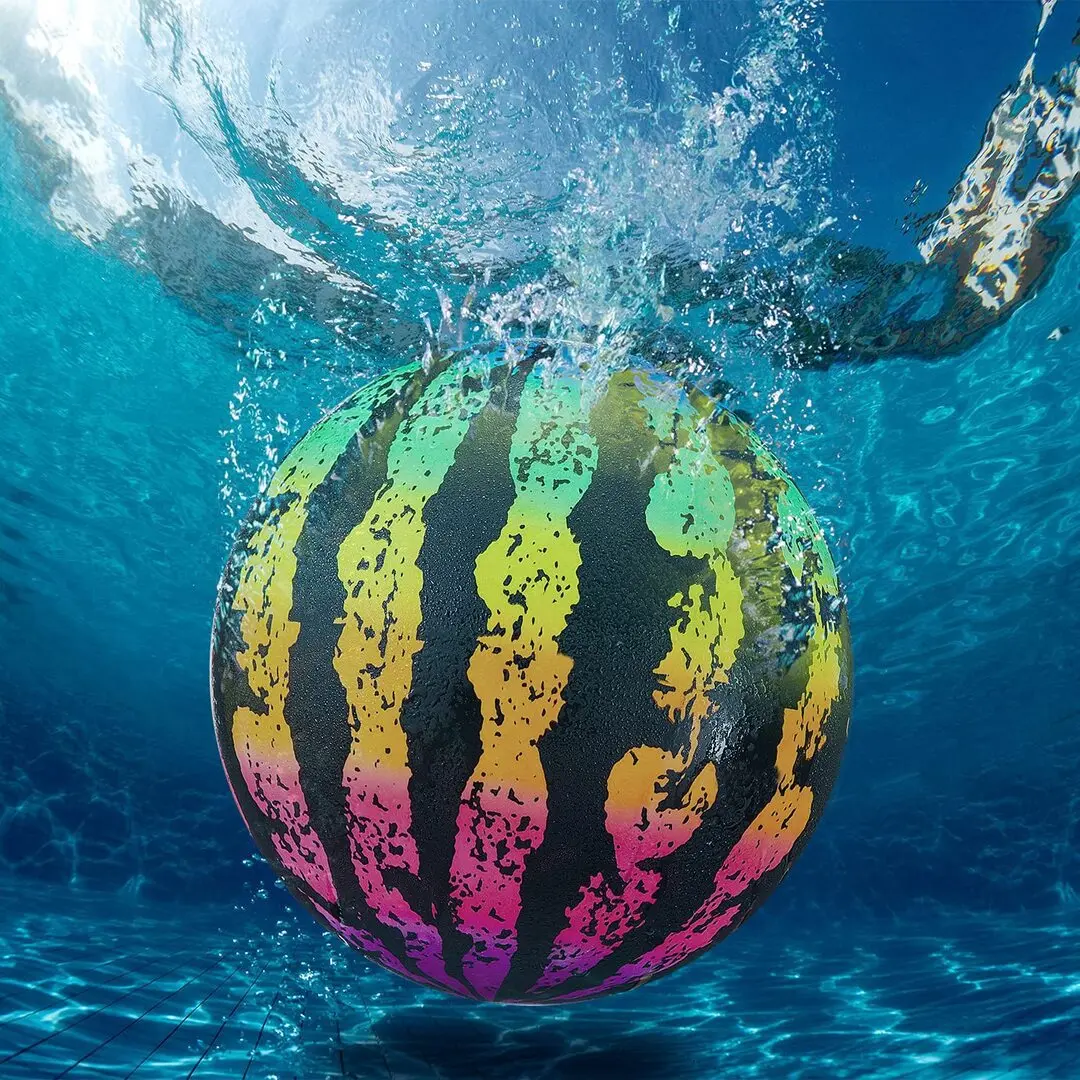 Beach Ball Underwater Pool Toy Water Balloons for Under Passing Dribbling Diving and Games Watermelon |