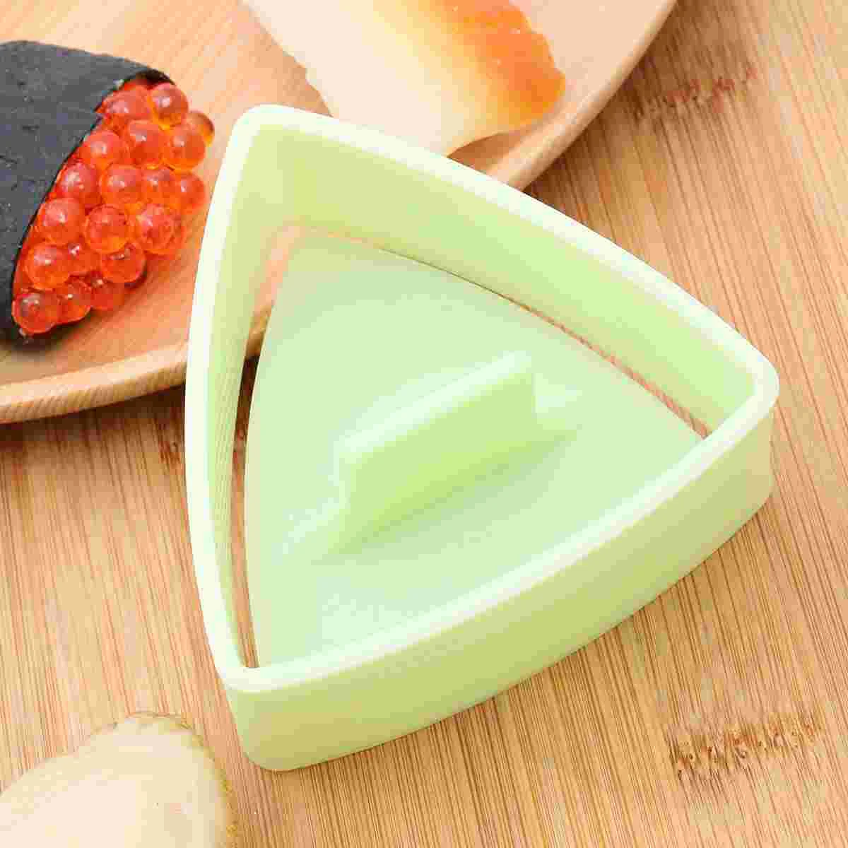 

Mold Sushi Rice Makertriangle Press Onigiri Mould Tool Japanese Kit Making Bento Molds Diy Seaweed Makers Box Shapedecorating
