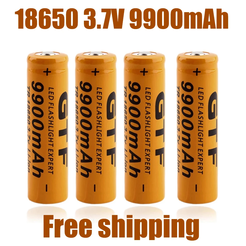 

New 18650 Battery 3,7V 9900 MAh Batera Recargable De Li-Ion Para Linterna LED Caliente Nueva De Alta Calidad