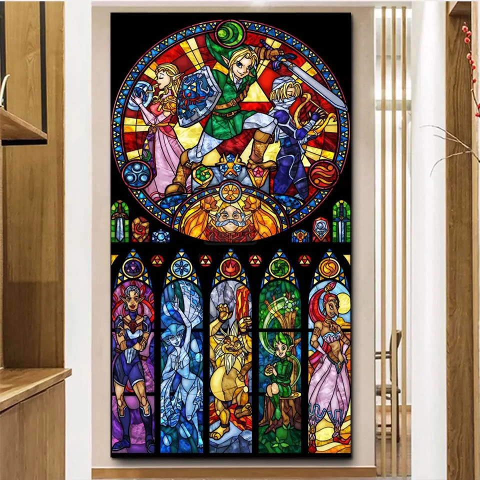 Алмазная 5D картина сделай сам Стразы с движущимся замком вышивка крестиком