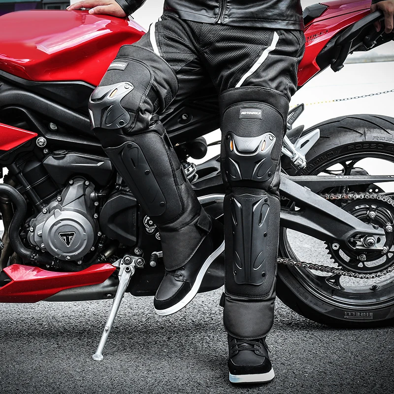 

Motowolf Kneepad Motorcycle Anti-fall Kneelet Fall Winter Warm Knee Protector for Motor Racing Outdoor Unisex Moto Equipment