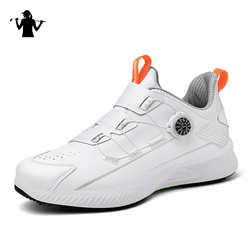 

Professional Female Golfer Training Sport Shoes Large Size 36-42 Girls Outdoor Athletic Sneakers Jogging Shoes Golf Trainers