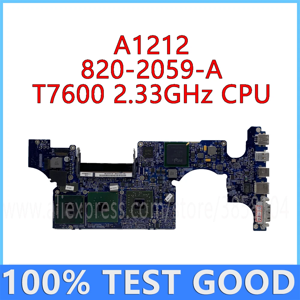 For A1212 Logic Board Macbook Pro 17&quot With T7600 2.33GHz CPU 820-2059-A 661-4235 Motherboard | Laptop Repair Components
