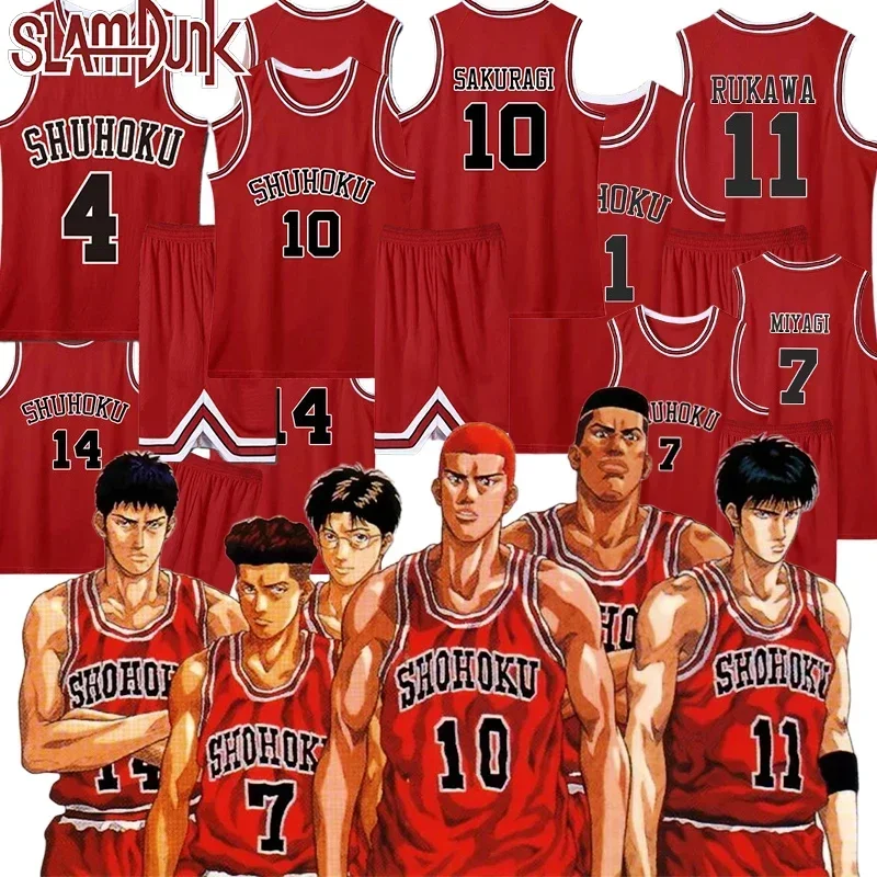 Спортивный топ Slam Dunk Kaede Rukawa