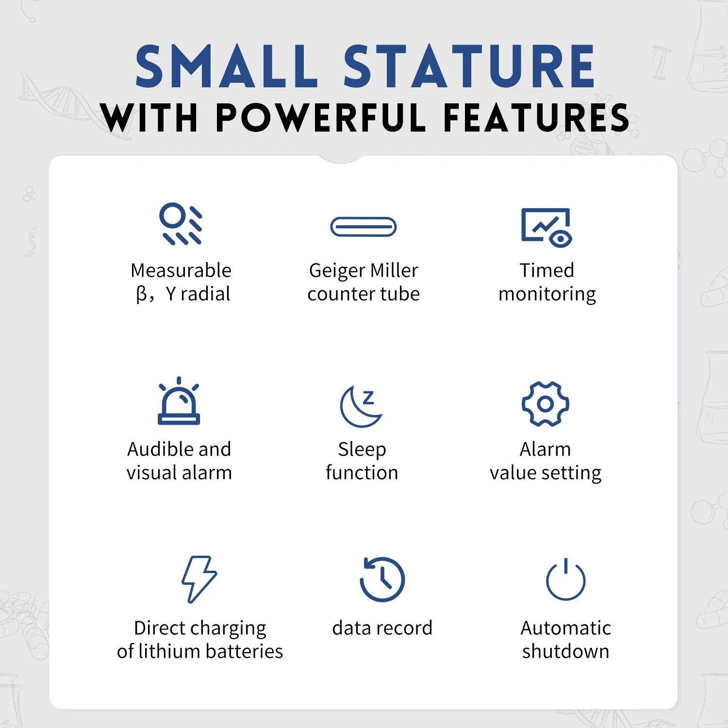 FNIRSI NEW GC-02 Счетчик Гейгера Детектор ядерного излучения для личной безопасности и