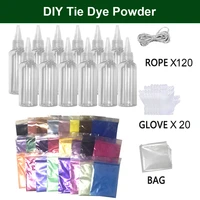 free shipping tie dye powder natural epoxy resin dye soap epoxy pigment no cooking color restoration clothes dyeing powder set