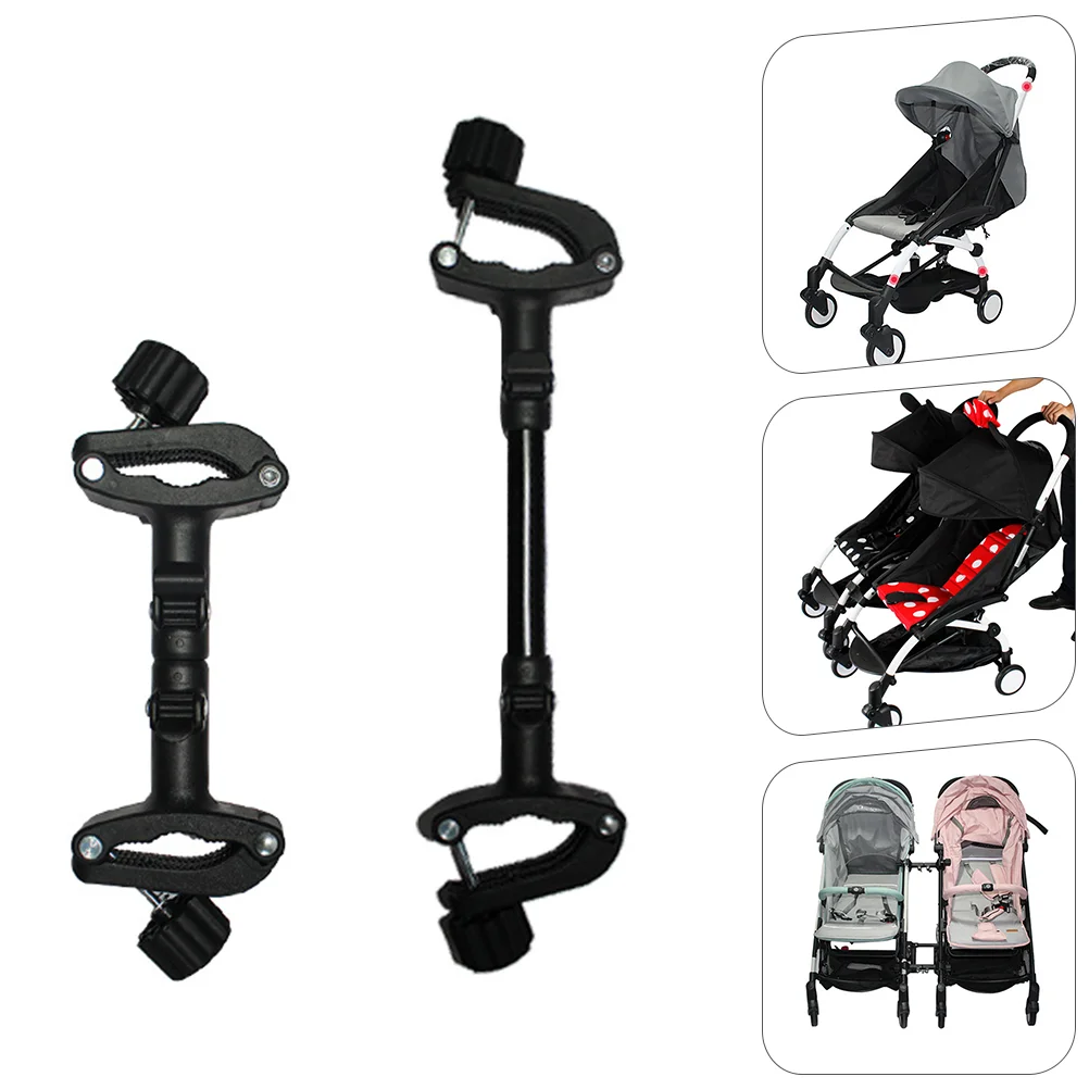 

3Pcs Baby Pram Stroller Connectors for Two Single Strollers to a Double Stroller