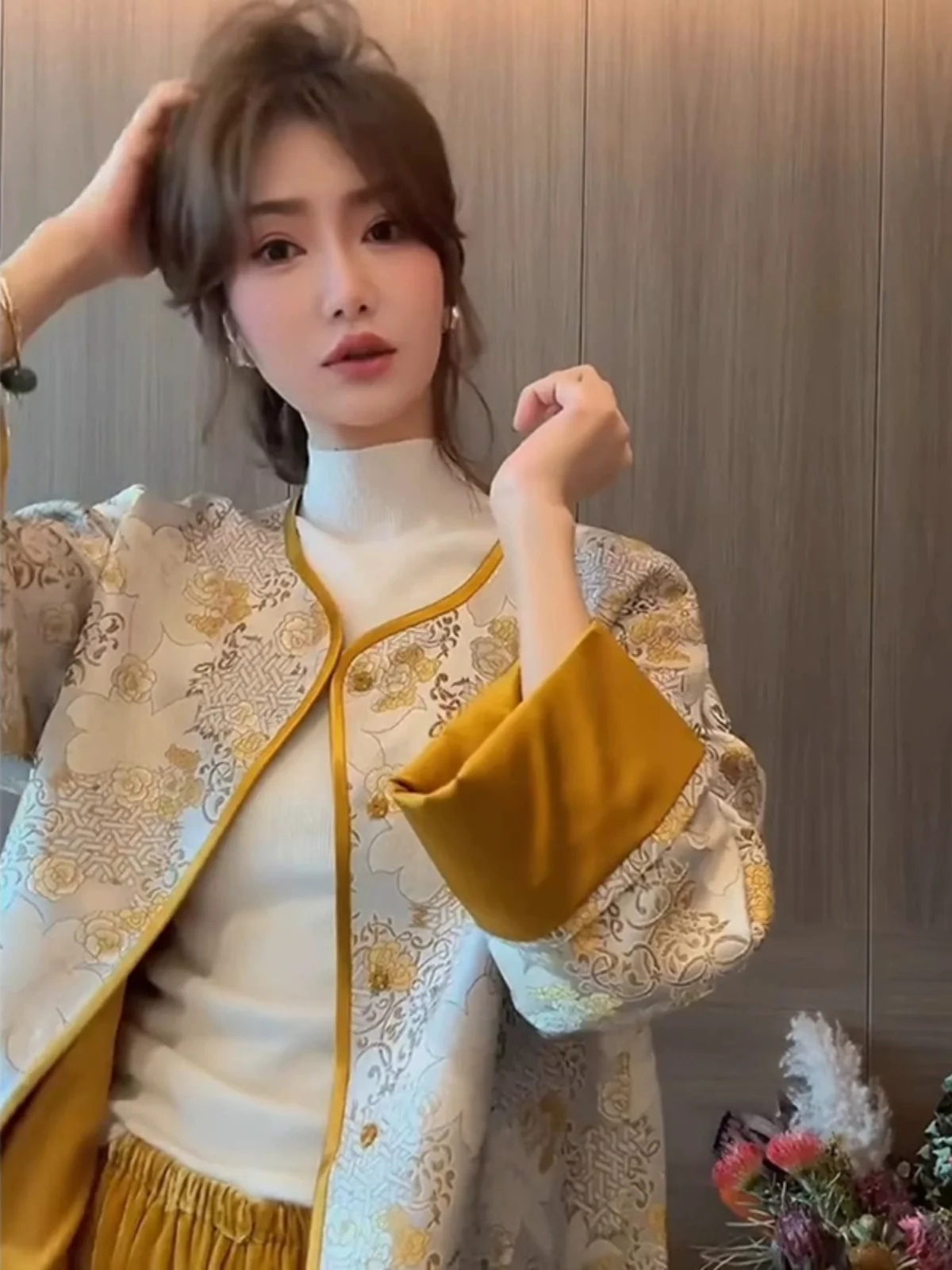 Большие размеры популярная в этом году верхняя одежда для женщин осень и зима