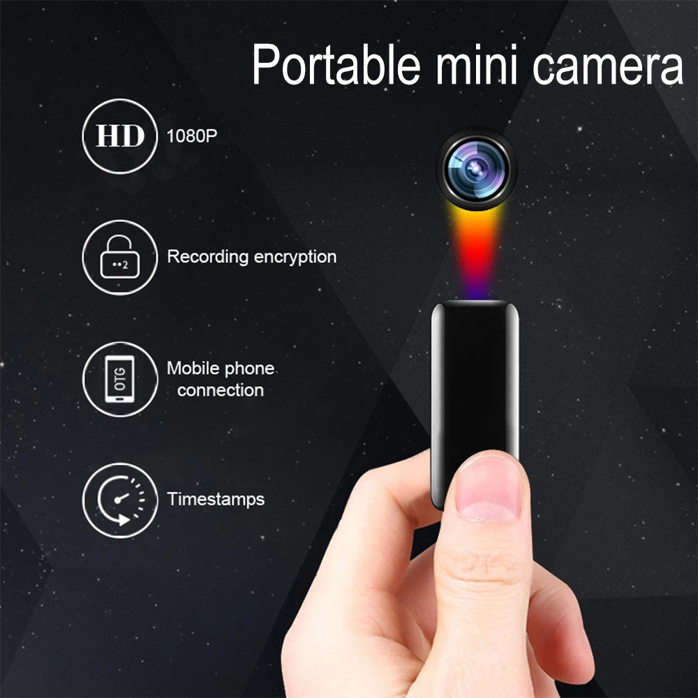 

Portable HD 1080P MINI Camera HD DV Professional Digital Voice Recorder