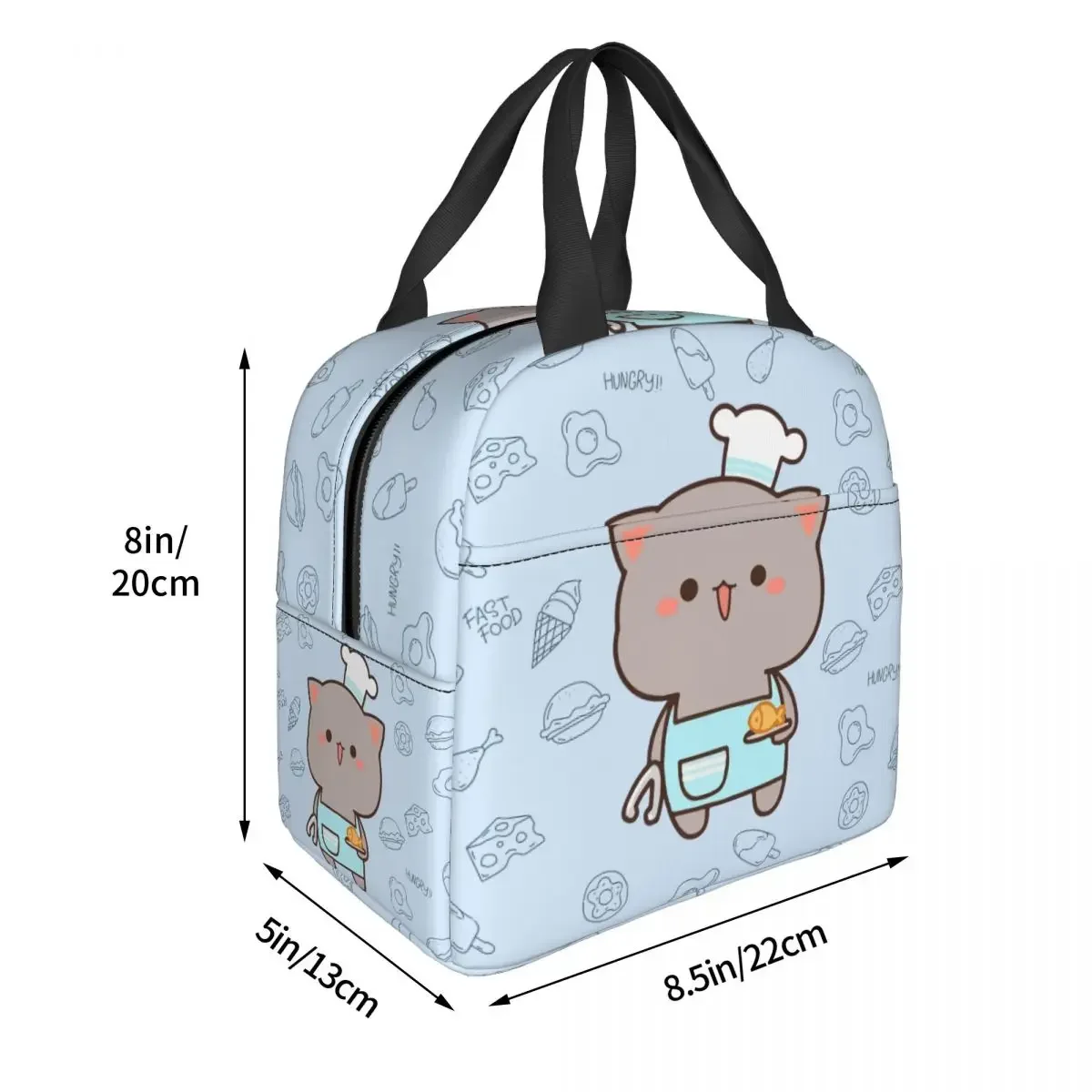 Забавная изолированная сумка для обеда Master Goma женщин многоразовый холодильник