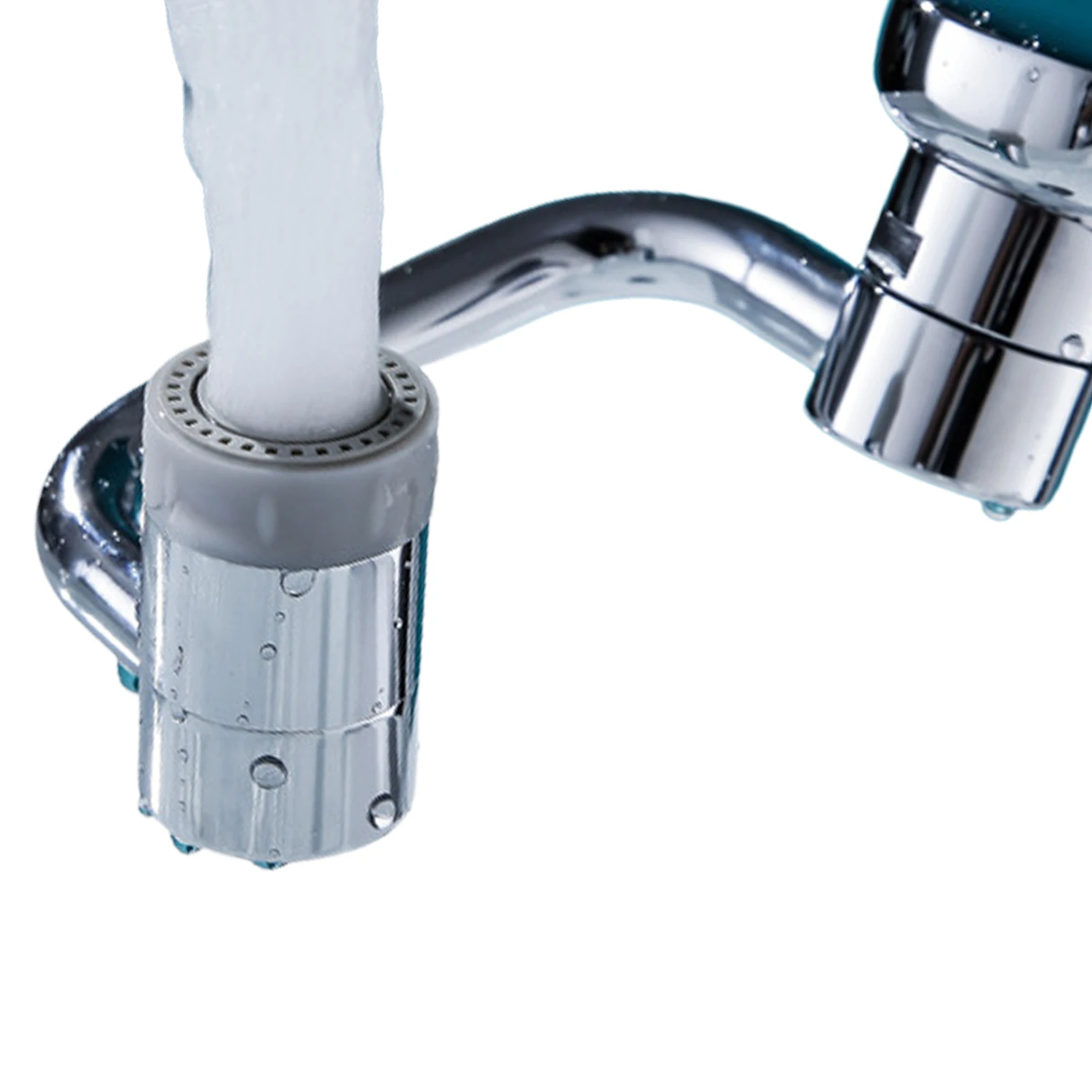 

Swivel Sink Chrome Faucet Aerator Head 1080 Rotatable Faucet Head Replacement Attachment For Kitchen Or Bathroom Easy To Install