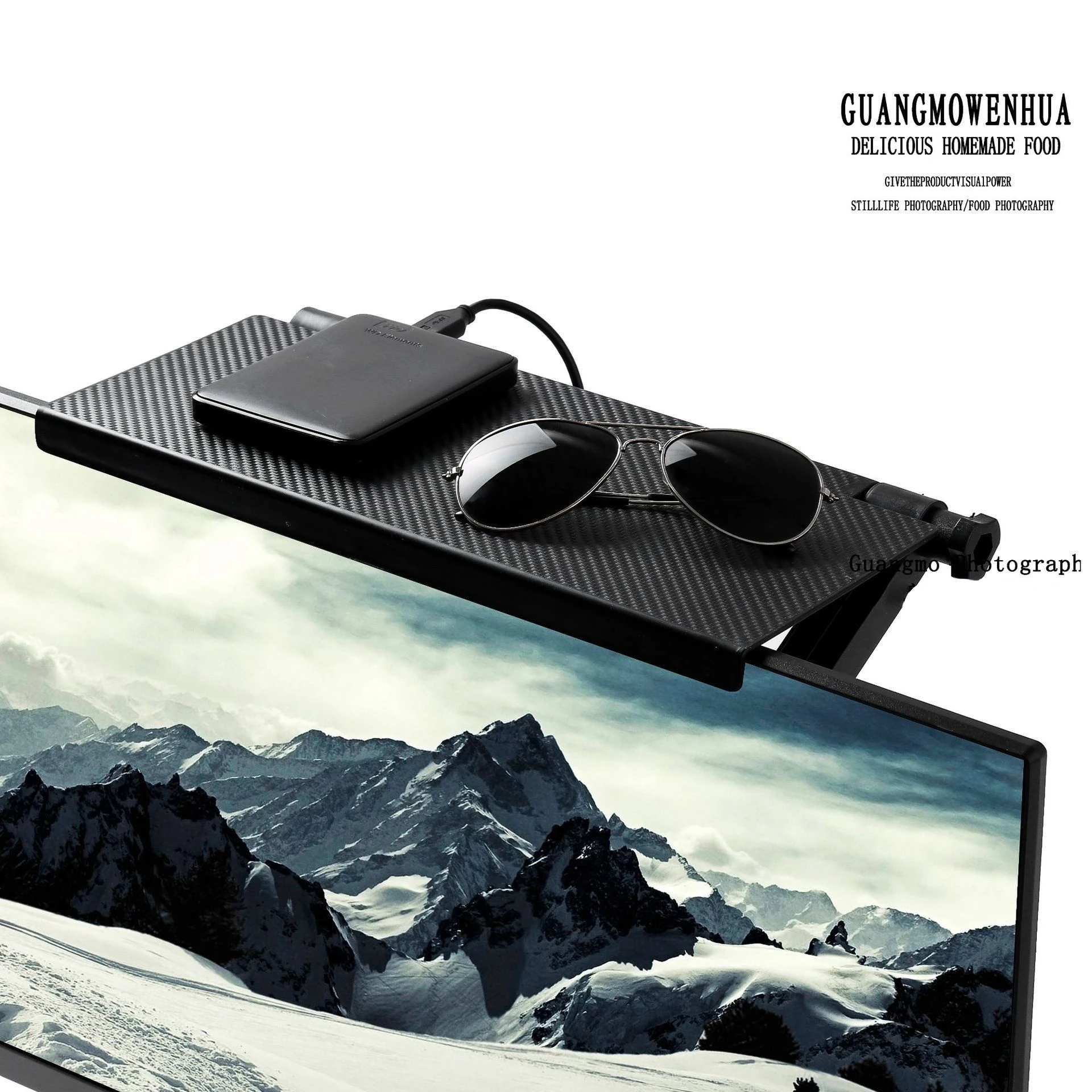 

2020 new cross-border computer TV screen shelf display bracket wireless router set-top box shelf