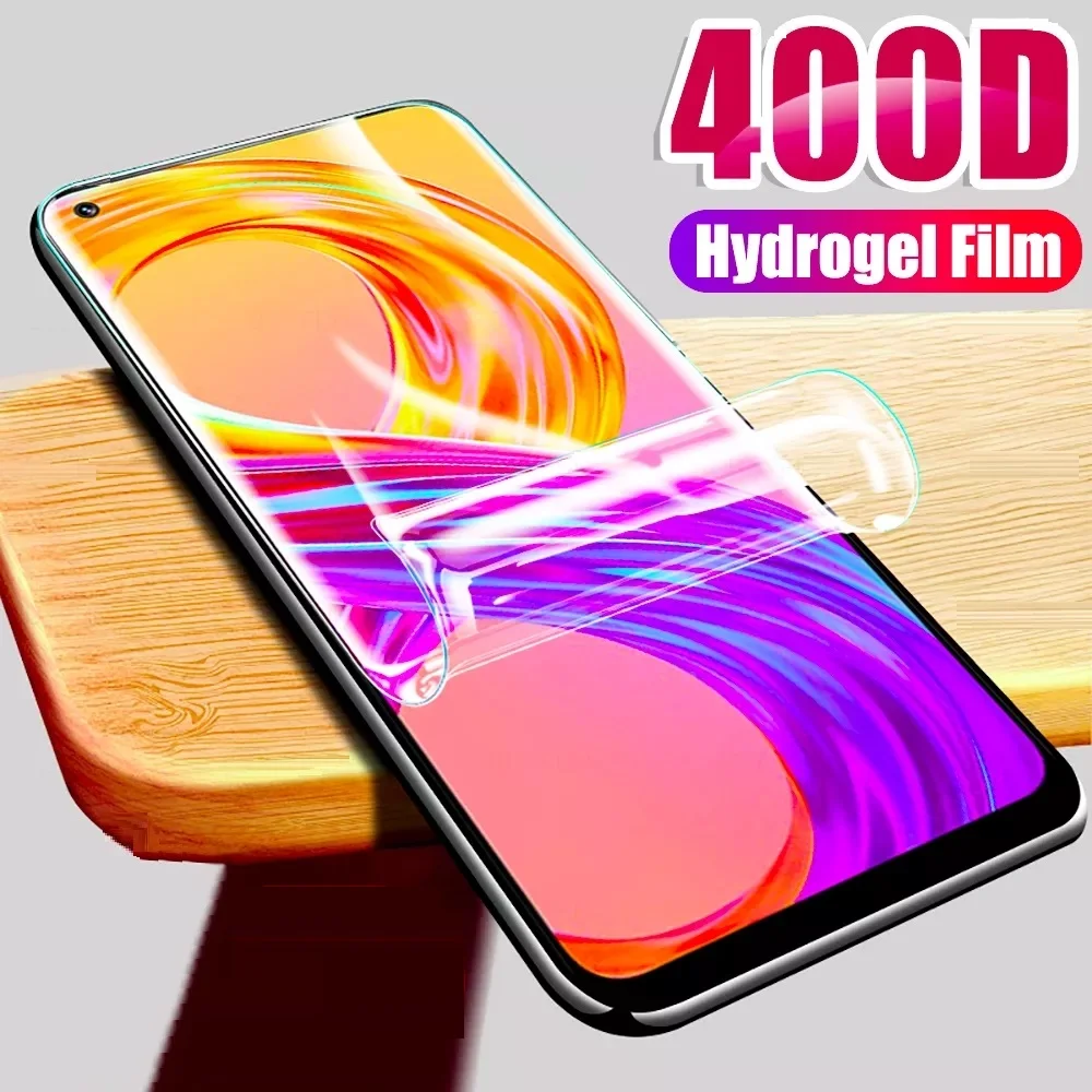 

Hydrogel Film Screen Protector On the For Realme 8 7 6 5 6i Pro Screen Protector For Realme GT 5G C21 C11 C3 XT X2 Q3 Pro