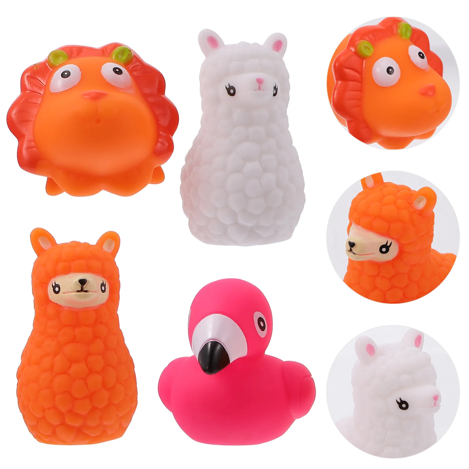 

4pcs Shower Lovely Good Luminous Shower Toys Bathtub Shower Toys Baby Bathing Toys for Toddler Kids
