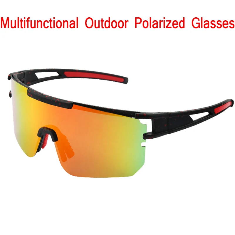 

Велосипедные дорожные велосипедные очки для езды на горном велосипеде Поляризованные линзы для мужчин и женщин ветрозащитные велосипедны...