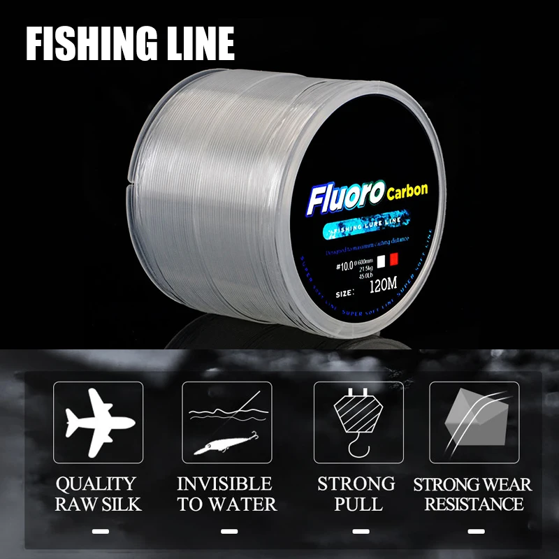 

Super Strong Durable Nylon Material Fishing Line Abrasion Resistant Invisible Line For Fishing